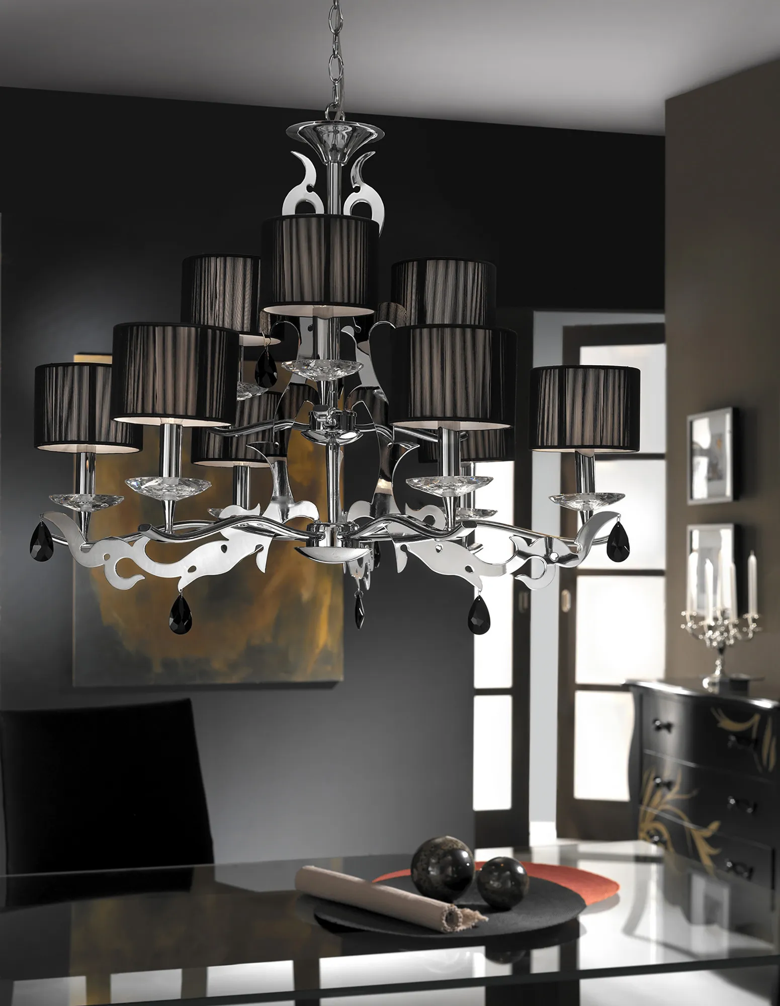 Acanto Ceiling Lights Mantra Multi Arm Fittings
